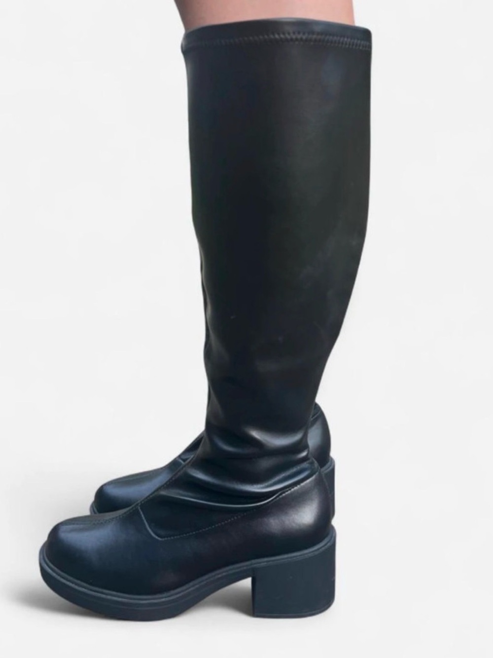 Target Black Over-the-Knee Platform Boots